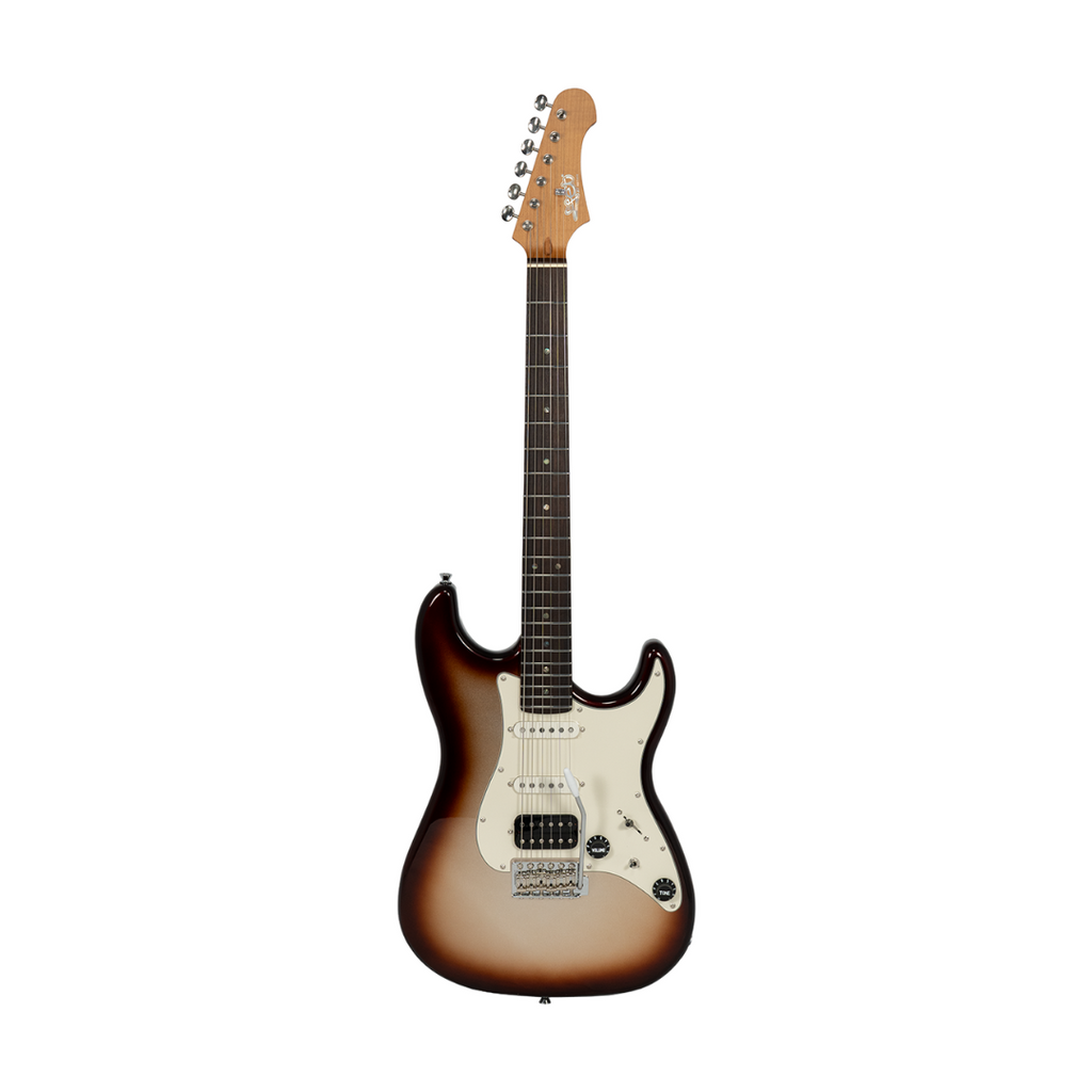 Guitarra Eléctrica Stratocaster JET Color EXPLOSIÓN METÁLICA JS-40 ELITE