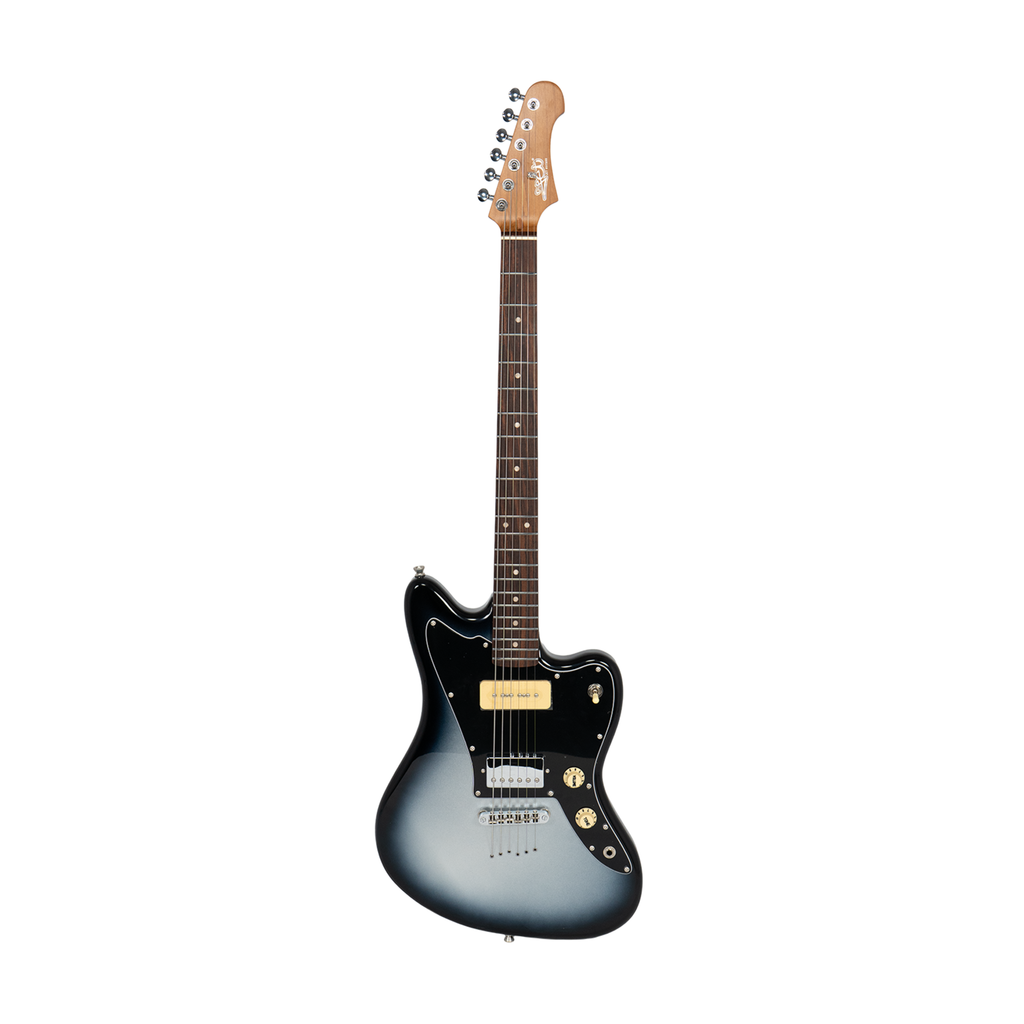 GUITARRA JET GUITARS ELECT. JJ-350 BARITONE MOONBURST / SILVERBURST