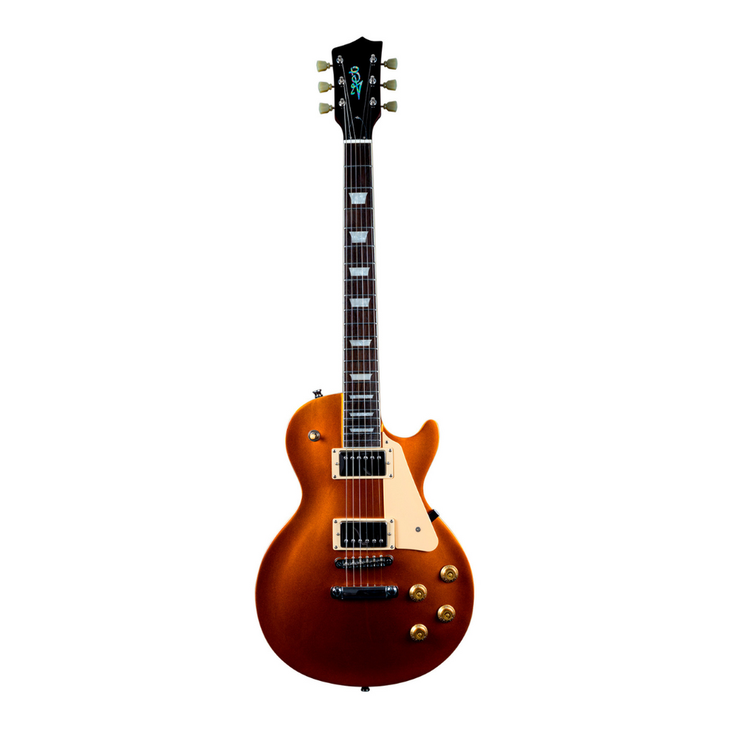 Guitarra Eléctrica Les Paul Dorada JL500 GLD JET GUITAR