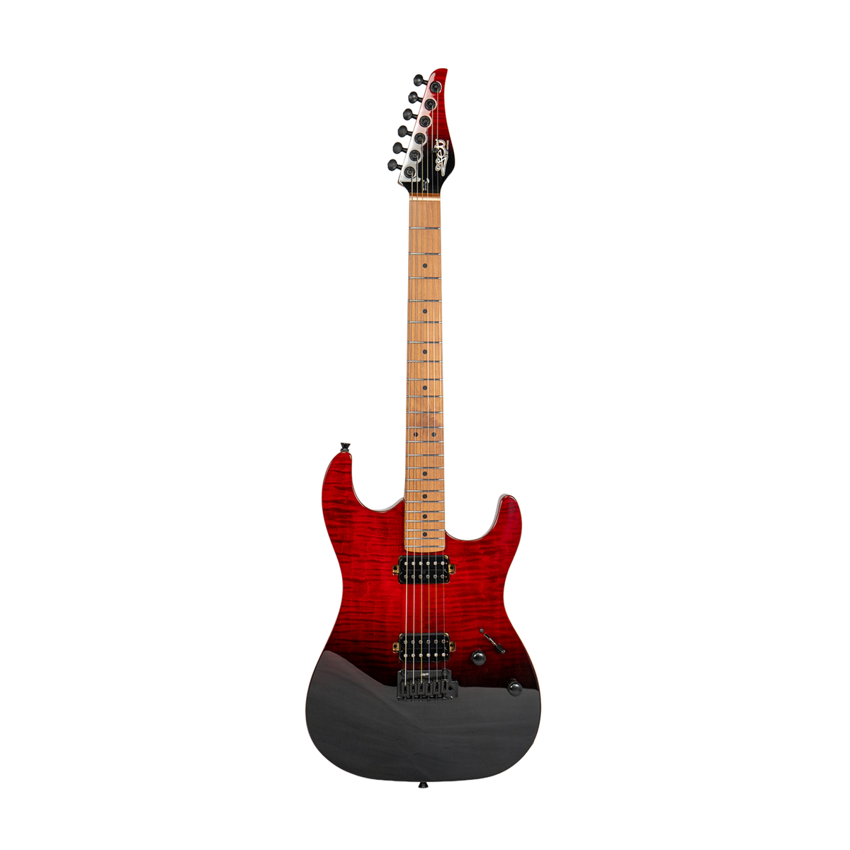 GUITARRA JET GUITARS ELECT. JS-1000V TRANSPARENT RED