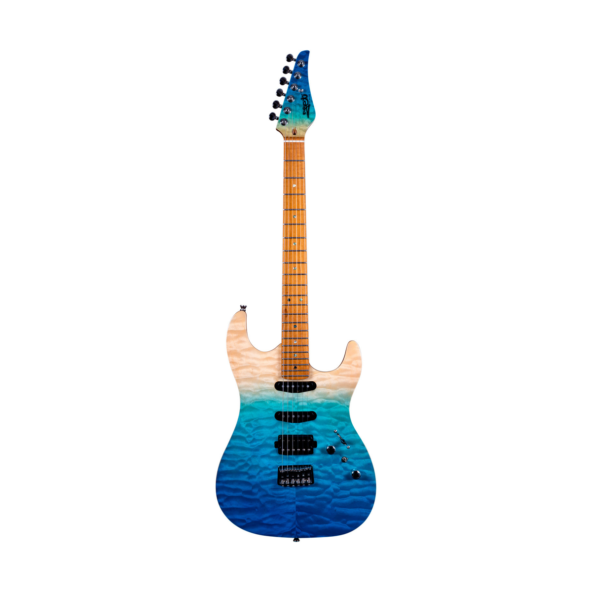 GUITARRA JET GUITARS ELECT. JS-1000 TRANSPARENT BLUE