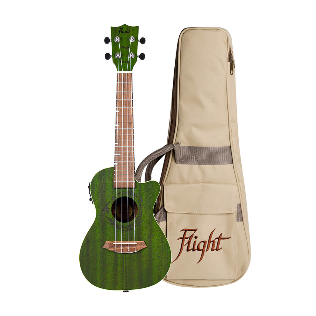 Ukelele Concierto Electroacústico FLIGHT DUC 380 CEQ JADE