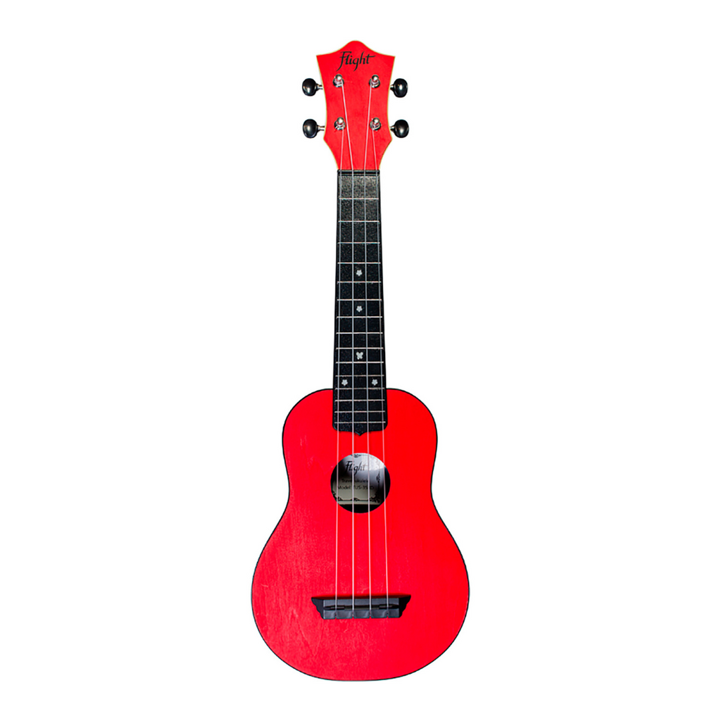 Ukelele Soprano FLIGHT TUS35 PACK ROJO