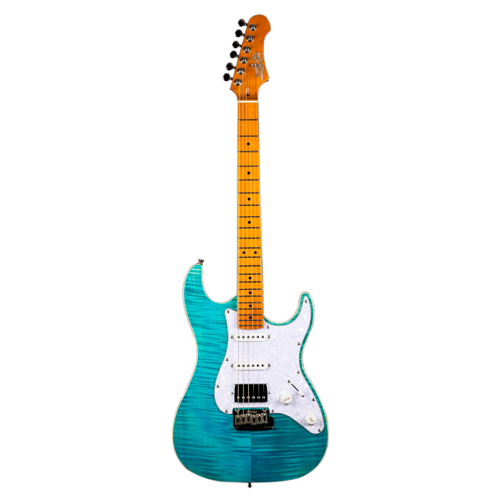 Guitarra Eléctrica Ocean Blue Js450 Jet Guitar
