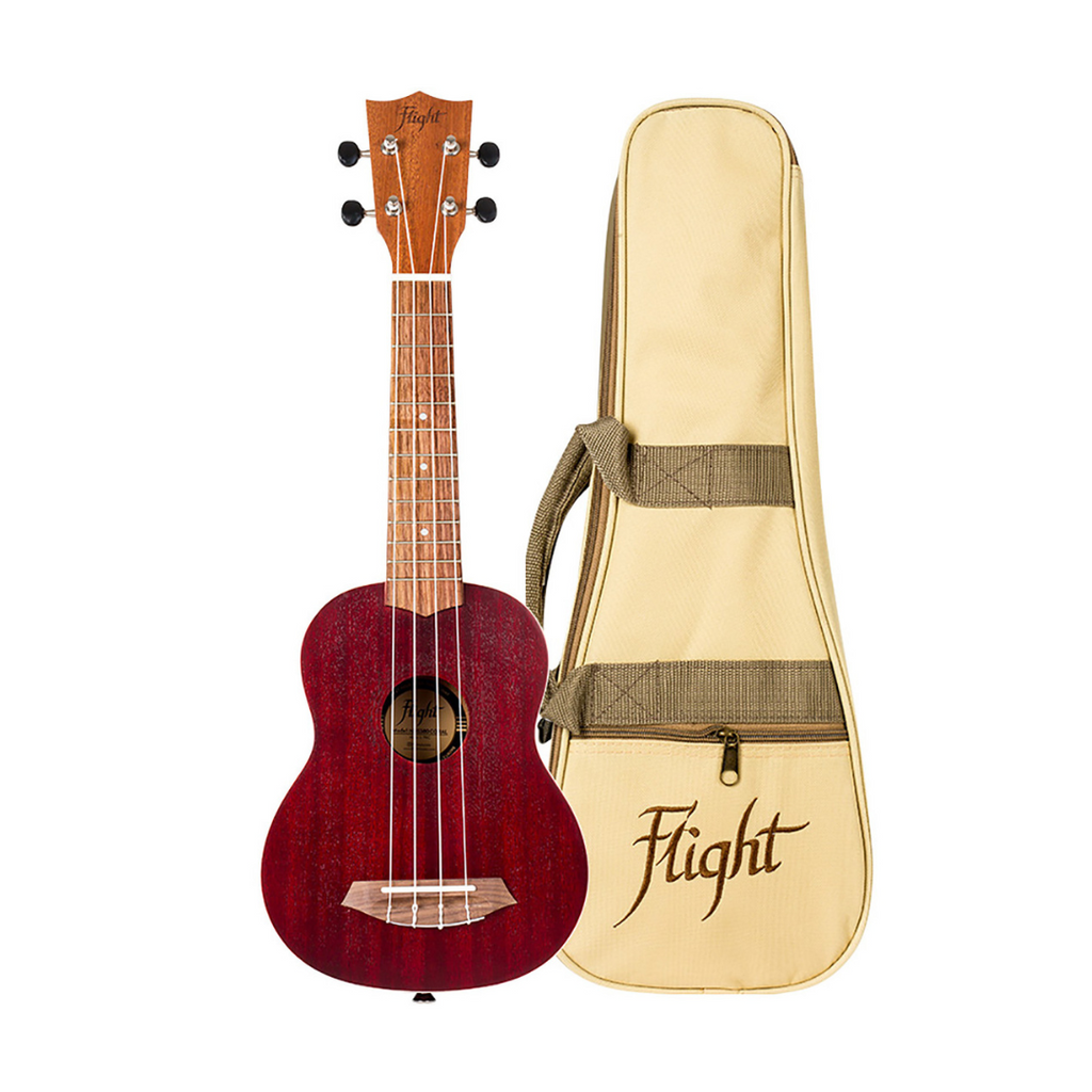 Ukelele Soprano FLIGHT NUS380 CORAL