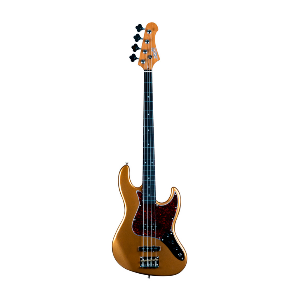 Bajo Electrico Jazz Bass Dorado JJB350 gold Jet Guitar