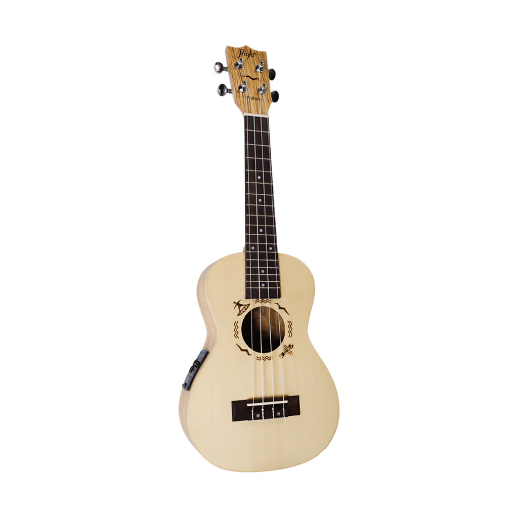 Ukelele Concierto Electroacústico FLIGHT DUC525 EQ SP/ZEB