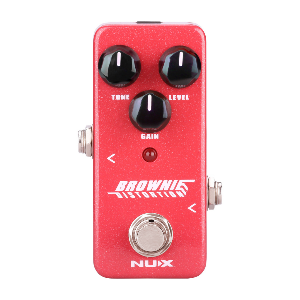 Pedal de Efectos NUX NDS-2 BROWNIE DISTORTION