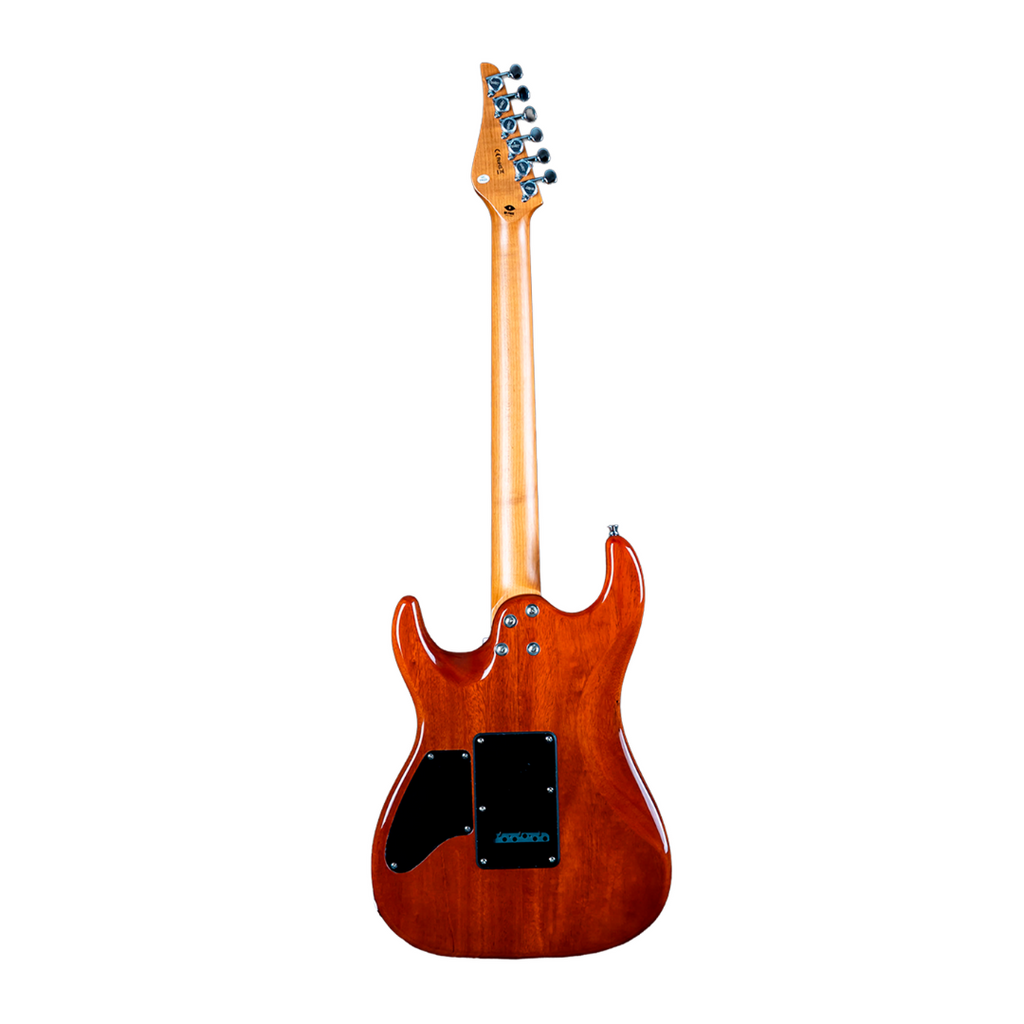 Guitarra Eléctrica Stratocaster JET Color FIREBURST FLAME JS-45 ELITE