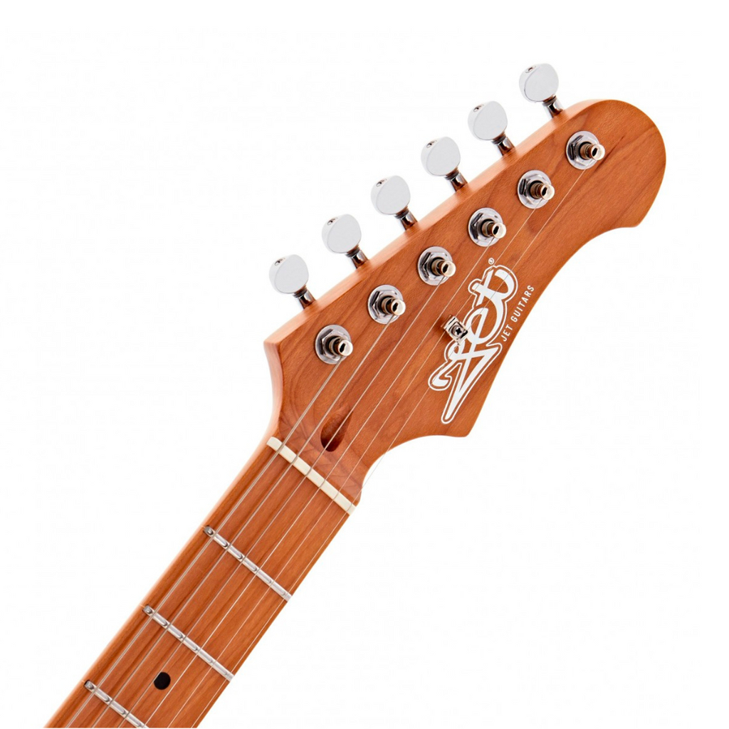 Guitarra Eléctrica Stratocaster JET Color NEGRO TRANSPARENTE JS-450