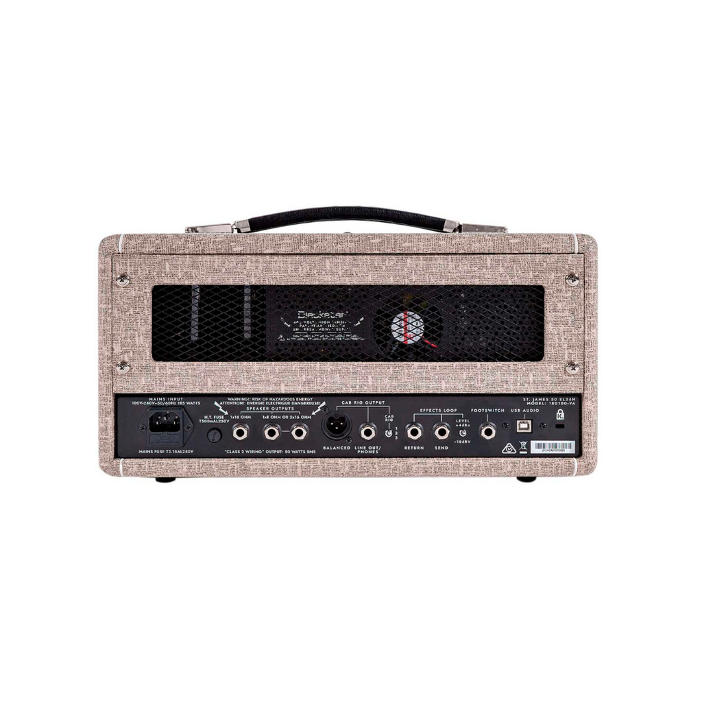Amplificador Cabezal Blackstar P/GTR STJ50EL34H