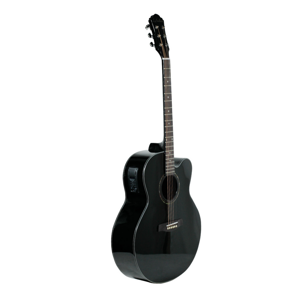 Guitarra Electrocústica LA SEVILLANA JU-340CEQ BLK