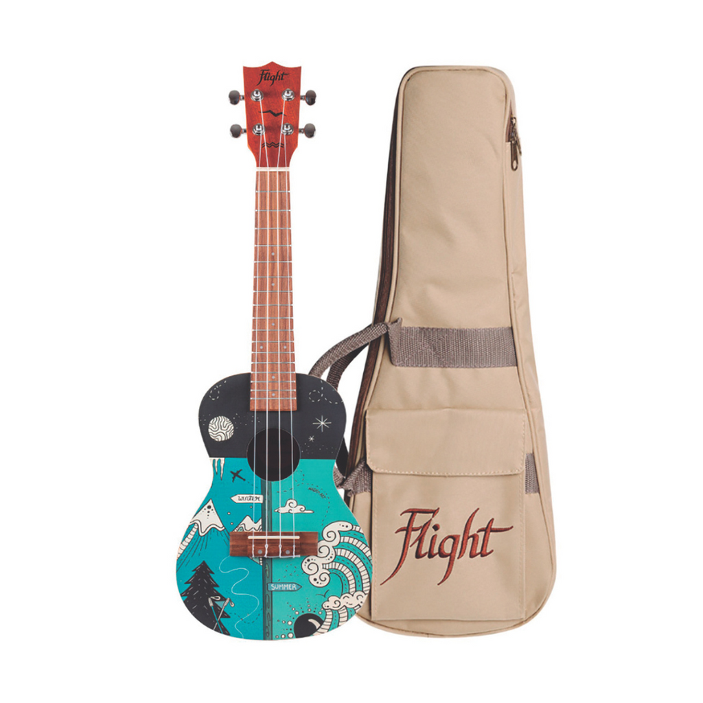 Ukelele Concierto FLIGHT AUC-33 TWO SEASONS