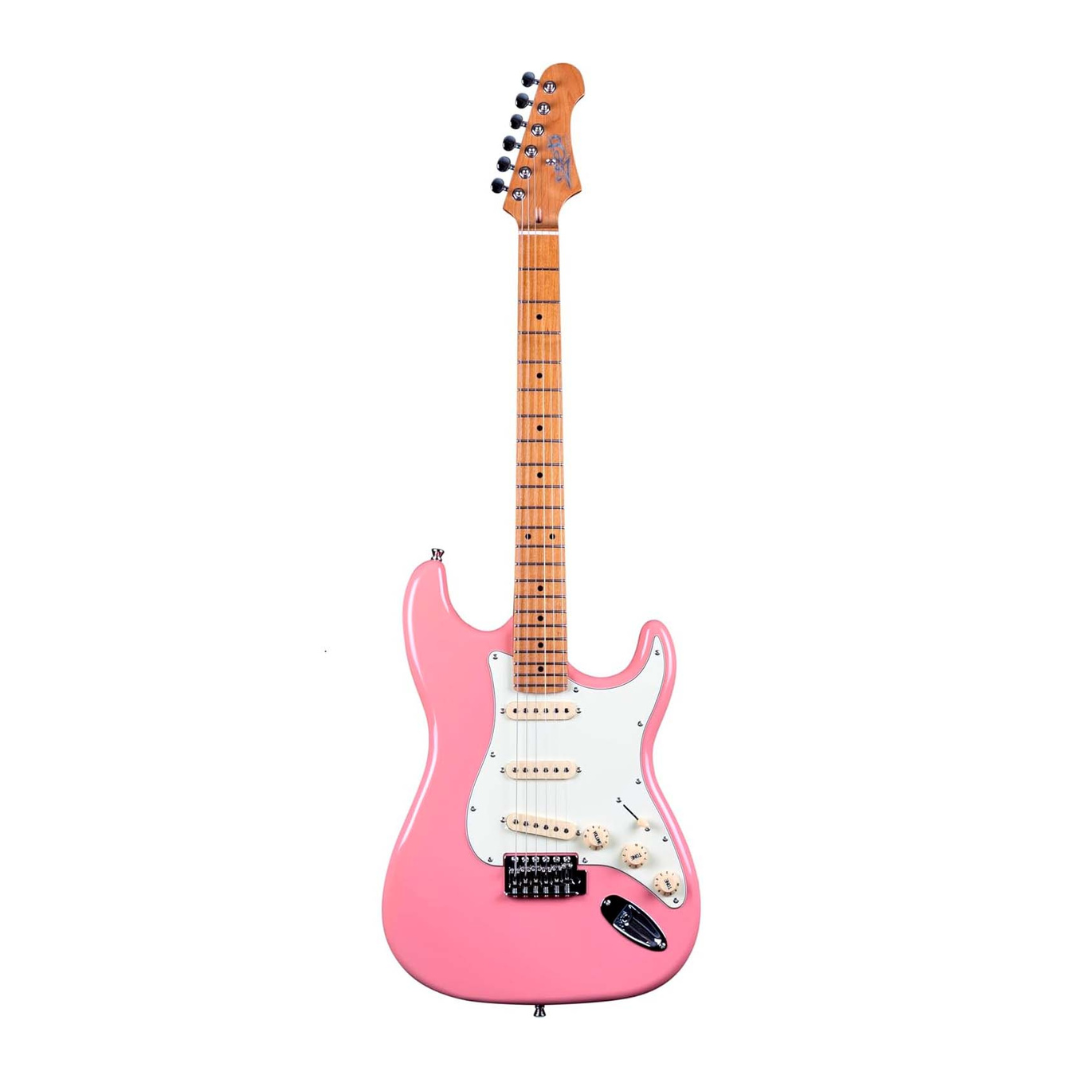 Guitarra Eléctrica Stratocaster JET Color ROSA BORGOÑA JS-300