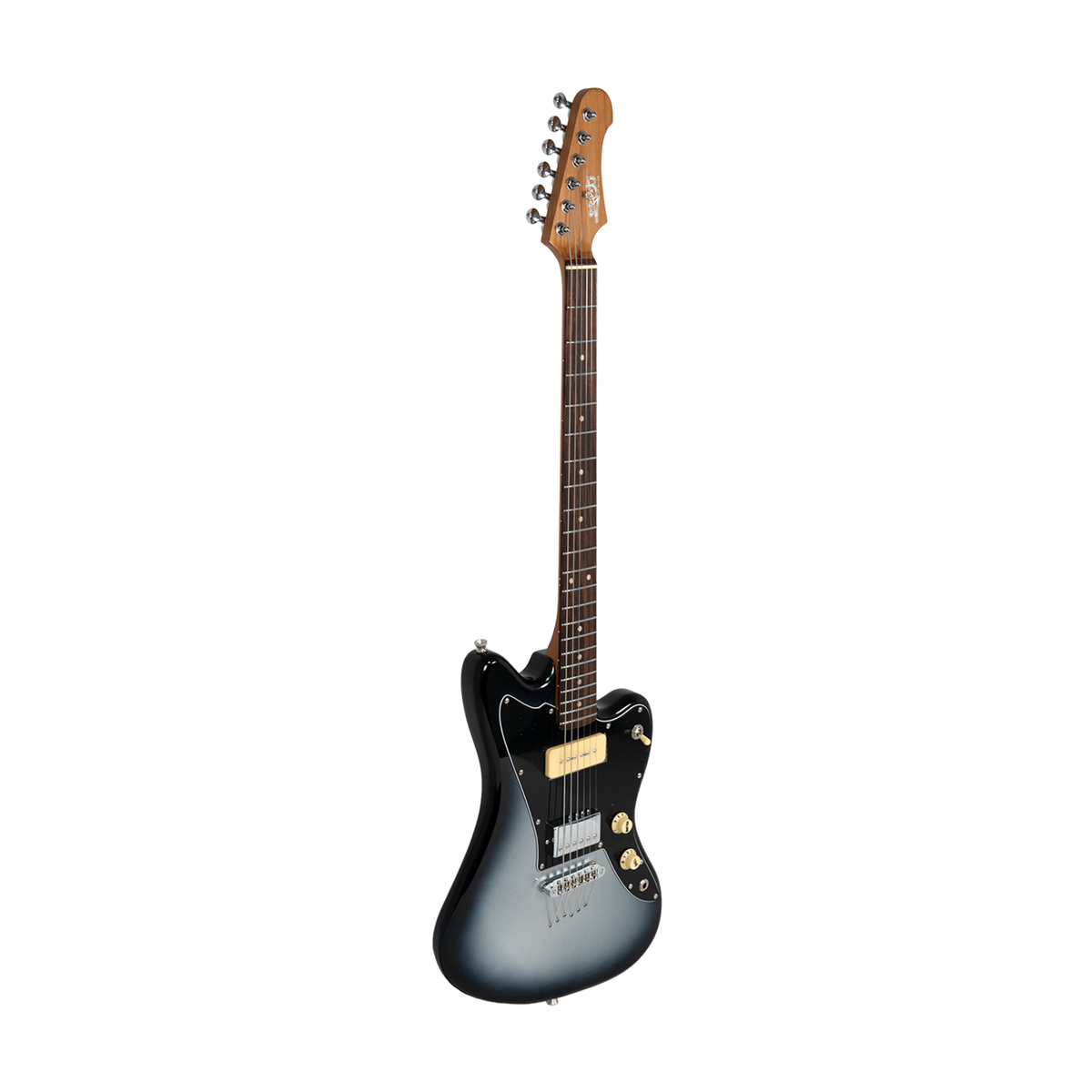 GUITARRA JET GUITARS ELECT. JJ-350 BARITONE MOONBURST / SILVERBURST