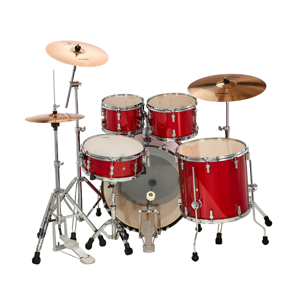 Bateria Con Platillos SONOR AQX STUDIO SET RED