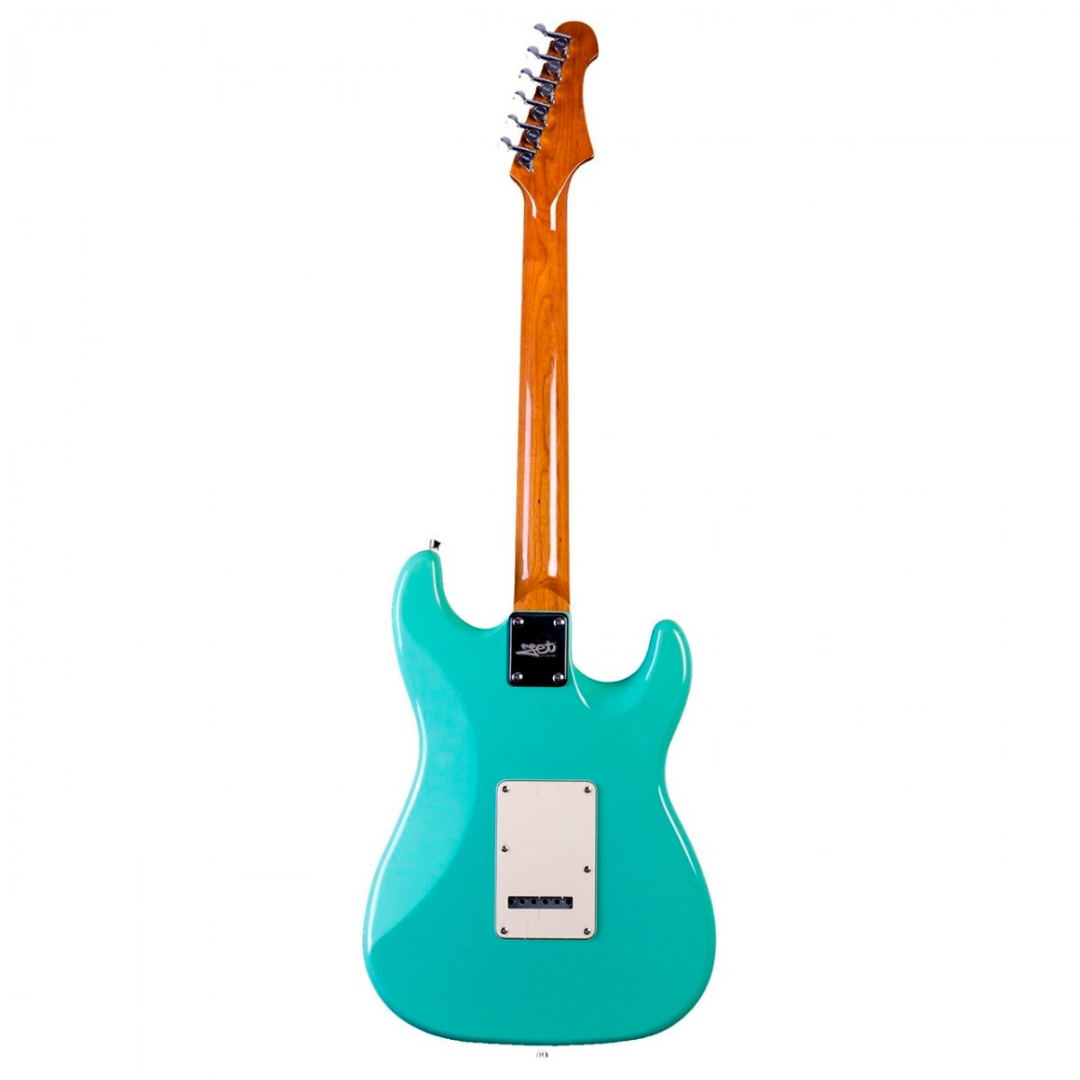 Guitarra Eléctrica Stratocaster JET Color VERDE ESPUMA JS-300 LH