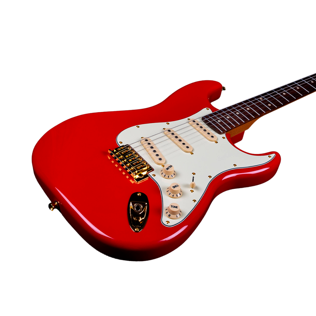 Guitarra Eléctrica Stratocaster ROJA JS-380 RED Jet guitar