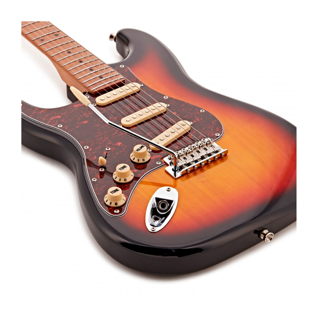 Guitarra Eléctrica Stratocaster JET Color SUNBURST JS-300 LH