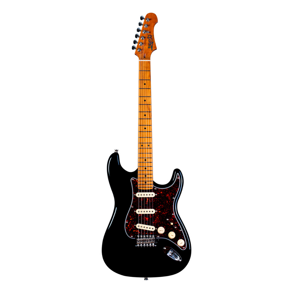 Guitarra Eléctrica Stratocaster Negra Jet Guitars Js300 BLK