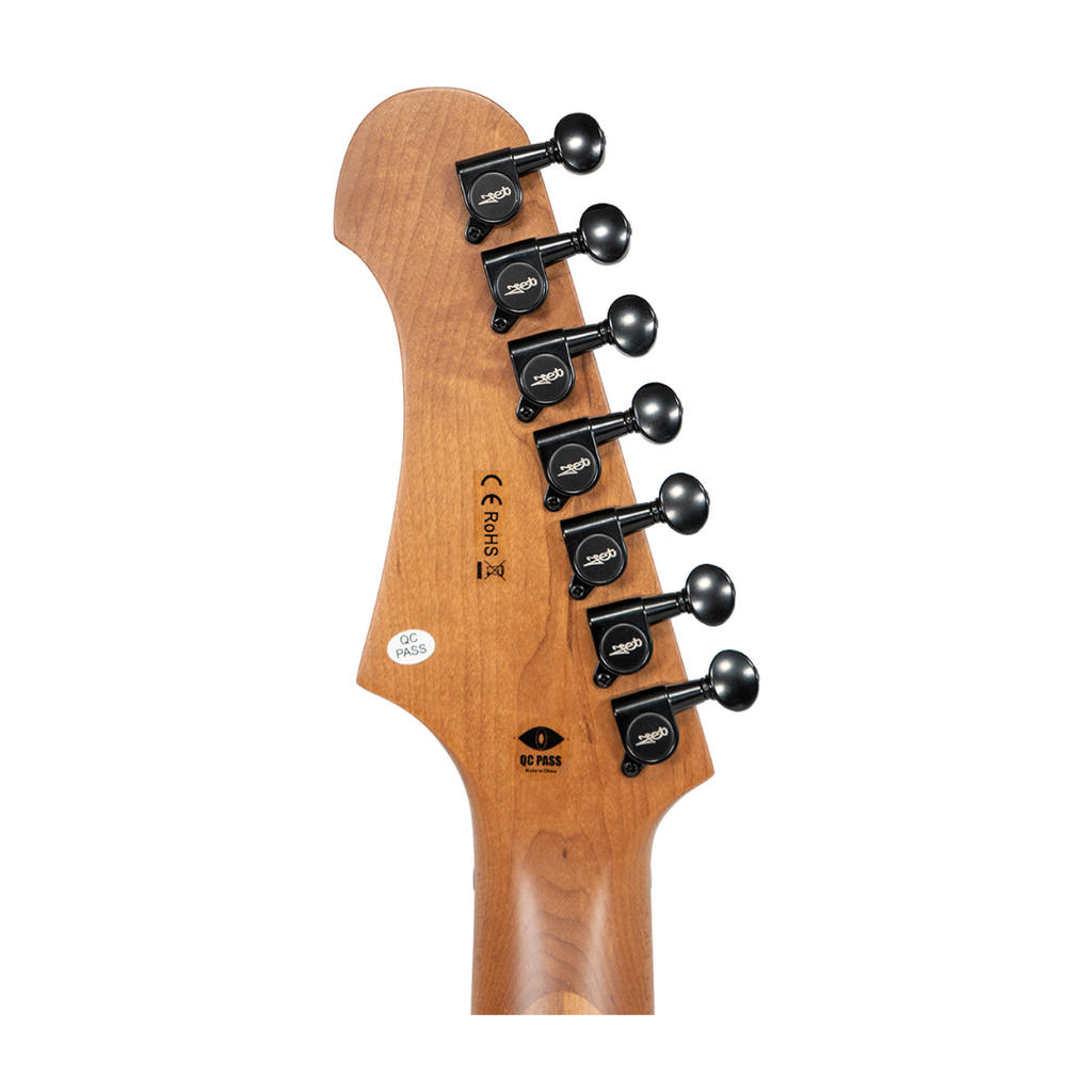 Guitarra Eléctrica Stratocaster JET Color NEGRO MATE JS-407 MBK R