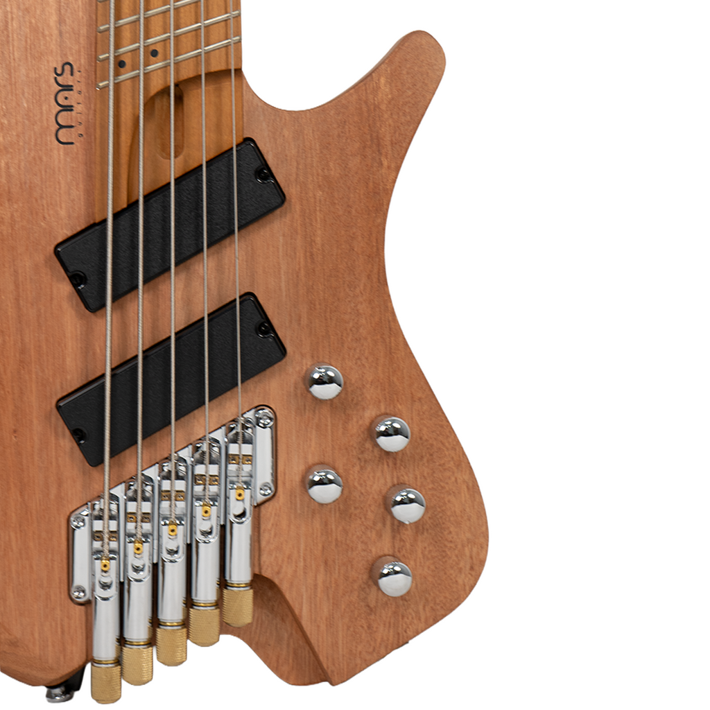 BAJO ELÉCTRICO MARS MOD. HEADLESS 5 MS Natural Satin
